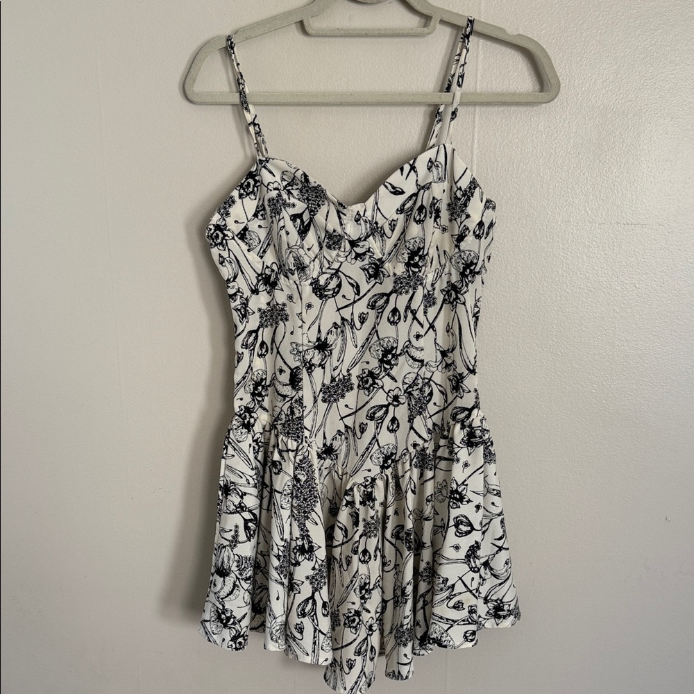 Drop Waist Spaghetti Strap Sun Dress